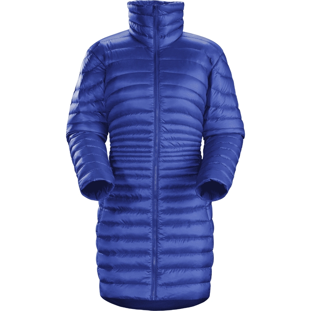 Arc'teryx women's blue quilted down jacket XS